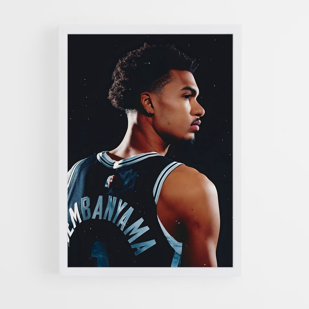 Poster Le Géant de Bois – affiche Basketball (vue 3)